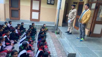 विद्यार्थियों ने जाने सड़क सुरक्षा संबंधी कानून