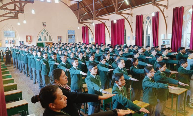 सेंट थॉमस विद्यालय में विश्व जल दिवस पर हुआ जागरूकता कार्यक्रम का आयोजन