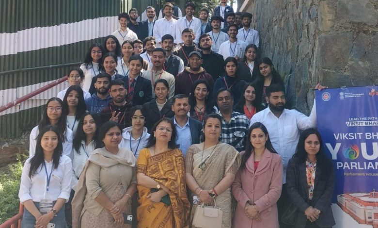 शिमला और किन्नौर जिलों के लिए विकसित भारत युवा संसद 2025 के दूसरे दौर का सफल समापन