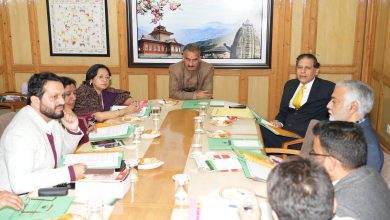 मुख्यमंत्री ने एचपीएसईडीसी को युवाओं के लिए विदेशों में रोजगार के अवसर तलाशने के दिए निर्देश मुख्यमंत्री ने एचपीएसईडीसी को युवाओं के लिए विदेशों में रोजगार के अवसर तलाशने के दिए निर्देश