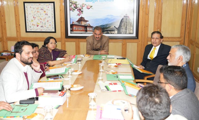 मुख्यमंत्री ने एचपीएसईडीसी को युवाओं के लिए विदेशों में रोजगार के अवसर तलाशने के दिए निर्देश