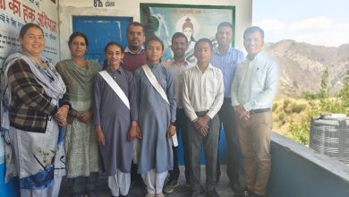 राजकीय उच्च विद्यालय साहज का प्रदर्शन रहा उत्कृष्ट