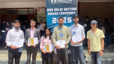 Jaypee University of Information Technology (JUIT), IEEE Student Branch Won Multiple Awards in IEEE Delhi Section Student Awards Ceremony 2025