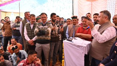 पाँच करोड़ से बनेगा चामशु पुल : रोहित ठाकुर