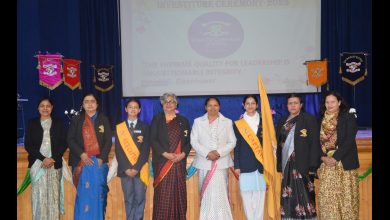 लोरेटो कॉन्वेंट तारा हॉल विद्यालय में भव्य अलंकरण समारोह (investiture ceremony) का आयोजन