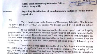 EXCLUSIVE: “ छात्रों को बासी फल”  “मुख्यमंत्री बाल पौष्टिक आहार योजना” पर सवाल EXCLUSIVE: “ छात्रों को बासी फल”  “मुख्यमंत्री बाल पौष्टिक आहार योजना” पर सवाल