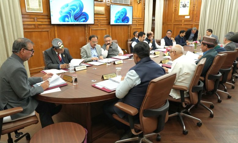 H.P. Cabinet Decisions H.P. Cabinet Decisions