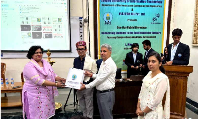 Jaypee University of Information Technology Hosts Expert Lecture on VLSI and Career Opportunities Jaypee University of Information Technology Hosts Expert Lecture on VLSI and Career Opportunities