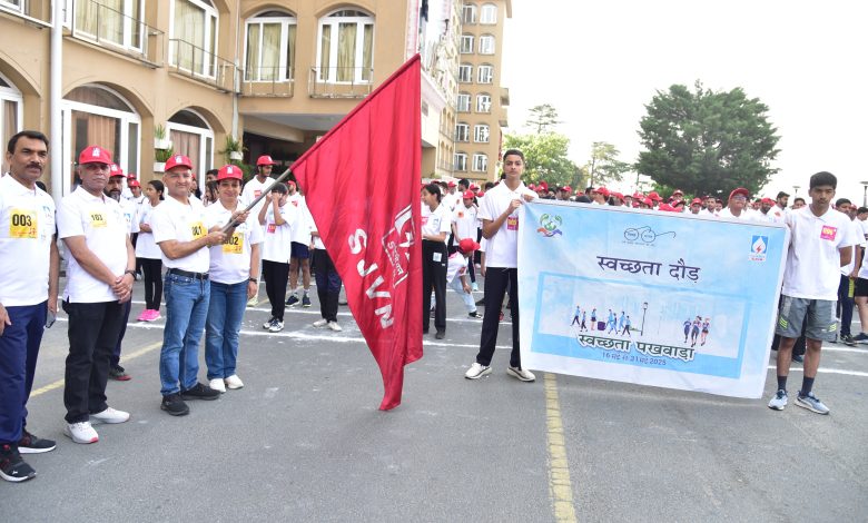 एसजेवीएन ने मिनी मैराथन के माध्यम से ‘नशा मुक्त भारत-स्वस्थ भारत’ एवं ‘स्वच्छता’ का संदेश दिया एसजेवीएन ने मिनी मैराथन के माध्यम से ‘नशा मुक्त भारत-स्वस्थ भारत’ एवं ‘स्वच्छता’ का संदेश दिया