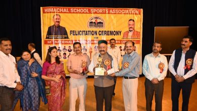 शिक्षा के साथ-साथ खेलों को दिया जाएगा बढ़ावा : रोहित ठाकुर