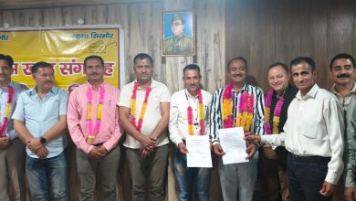 सुरेंद्र पुंडीर तथा आई डी राही को तीसरी बार जिला सिरमौर प्रवक्ता संघ की कमान
