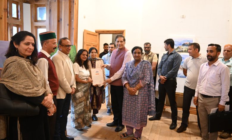 हिमाचल की सांस्कृतिक विरासत पर आधारित कला महोत्सव का सफल आयोजन