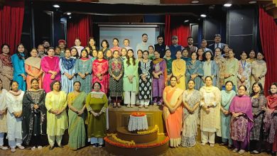 सेंट थॉमस विद्यालय में केंद्रीय माध्यमिक शिक्षा बोर्ड (सीबीएसई) द्वारा एक दिवसीय तनाव प्रबंधन विषय पर कार्यशाला