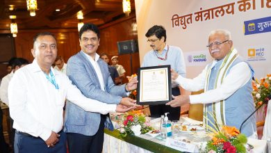 एसजेवीएन विद्युत मंत्रालय के विशेष पुरस्कार ‘राजभाषा प्रभा’ से सम्‍मानित