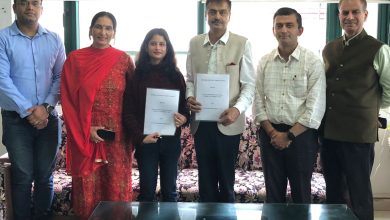 ए.पी.जी. शिमला विश्वविद्यालय और GeniusMentor के बीच शिक्षा को ए.आई. के माध्यम से बदलने के लिए समझौता पत्र (MoU) पर हस्ताक्षर किए गए