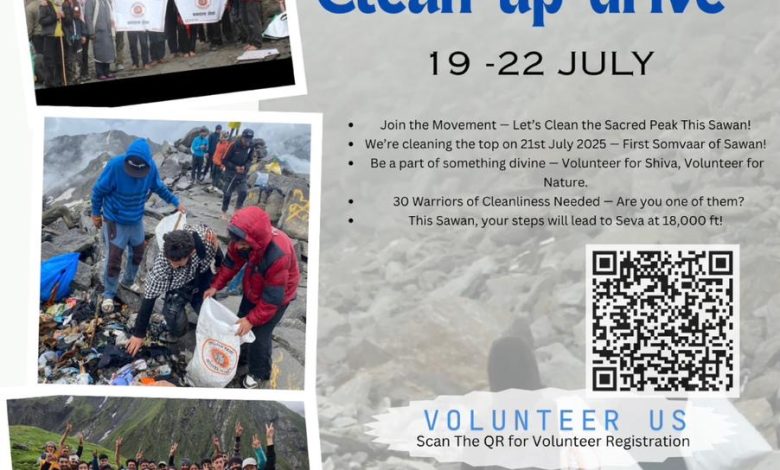 प्लास्टिक मुक्त श्रीखंड यात्रा की ओर हिमालयन ट्राइब फाउंडेशन का संकल्प प्लास्टिक मुक्त श्रीखंड यात्रा की ओर हिमालयन ट्राइब फाउंडेशन का संकल्प