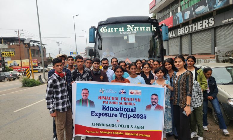 पीएम श्री स्कूलों के मेधावी विद्यार्थियों का दल शैक्षणिक भ्रमण पर रवाना पीएम श्री स्कूलों के मेधावी विद्यार्थियों का दल शैक्षणिक भ्रमण पर रवाना