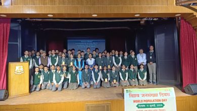 विश्व जनसंख्या दिवस: सेंट थॉमस विद्यालय के छात्रों ने जनसंख्या से जुड़ी समस्याओं पर विचार व्यक्त किए