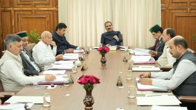 कैबिनेट : हिमाचल के सरकारी पॉलिटेक्निक कॉलेजों में विभिन्न शैक्षणिक और गैर-शैक्षणिक पदों के युक्तिकरण को भी मंजूरी