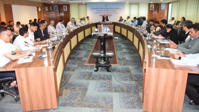 एसजेवीएन की अध्‍यक्षता में नगर राजभाषा कार्यान्‍वयन समिति,शिमला (कार्यालय-2) की  छमाही बैठक का आयोजन