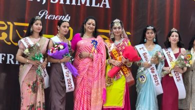 मिस फ्रेशर- RKMV- 2025 का ताज सजा मिस प्रीत के सर