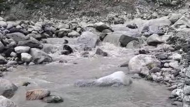 बादल फटने से काशंग नैहर ध्वस्त, थम गई पांच गांव की सिंचाई व्यवस्था