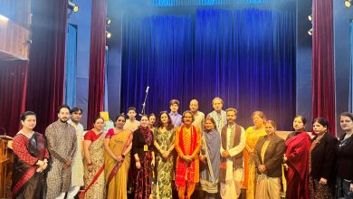 कथक कलाकार पंडित राजेन्द्र गंगाणी ने ऑकलैंड हाउस गर्ल्स स्कूल में बिखेरा कला का जादू