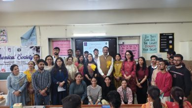 राष्ट्रीय नेत्रदान पखवाड़ा: शिमला में जागरूकता शिविर, 170 विद्यार्थियों ने लिया संकल्प