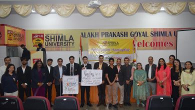 एपीजी शिमला विश्वविद्यालय में एंटी रैगिंग सप्ताह के दौरान छात्र जागरूकता गतिविधियों में भागीदारी