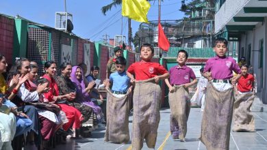 सेंट थॉमस विद्यालय में हुआ जूनियर स्पोर्ट्स का आयोजन