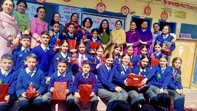 राजकीय उच्च पाठशाला विकासनगर में “बेटी बचाओ, बेटी पढ़ाओ” एवं “पोषण माह” का उत्सव