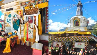 दलाई लामा के 90वें जन्म दिवस पर रारंग में बज्र गुरू का का महा जाप