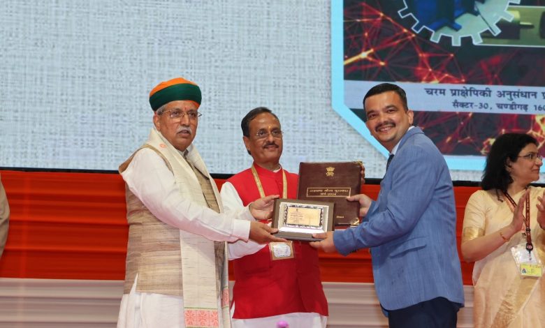 हिमाचल के वैज्ञानिक राकेश ठाकुर को राष्ट्रीय राजभाषा गौरव पुरस्कार