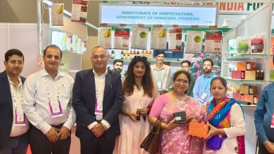 विश्व फूड इंडिया 2025 में बागवानी विभाग हिमाचल प्रदेश के प्रीमियम उद्यान उत्पादों का जलवा विश्व फूड इंडिया 2025 में बागवानी विभाग हिमाचल प्रदेश के प्रीमियम उद्यान उत्पादों का जलवा