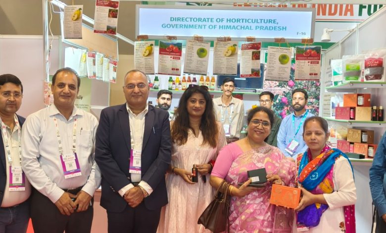 विश्व फूड इंडिया 2025 में बागवानी विभाग हिमाचल प्रदेश के प्रीमियम उद्यान उत्पादों का जलवा विश्व फूड इंडिया 2025 में बागवानी विभाग हिमाचल प्रदेश के प्रीमियम उद्यान उत्पादों का जलवा