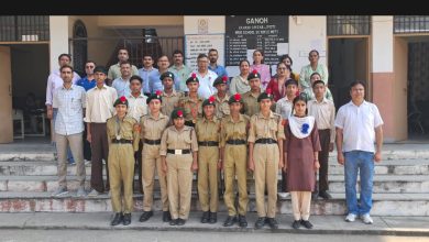 गौरव कौंडल ने एन.सी.सी. कैंप में गन शूटिंग में स्वर्ण पदक प्राप्त किया