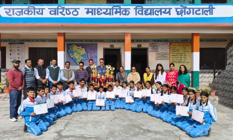 शाबाश: छोगटाली के तीन विद्यार्थी राष्ट्रीय खेलो के लिए चयनित शाबाश: छोगटाली के तीन विद्यार्थी राष्ट्रीय खेलो के लिए चयनित