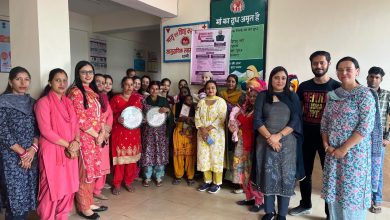 Block Mashobra Achieves Targets under Swasthya Naari Sashakt Parivar Campaign