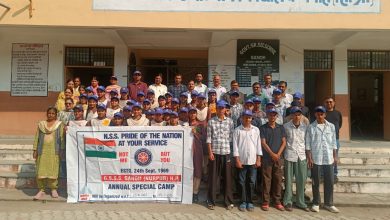 राजकीय वरिष्ठ माध्यमिक पाठशाला गनोह  में एन.एस.एस. शिविर का शुभारंभ राजकीय वरिष्ठ माध्यमिक पाठशाला गनोह  में एन.एस.एस. शिविर का शुभारंभ