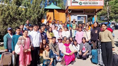 शिमला जिला के बच्चों की पहली हवाई यात्रा: “एक भारत श्रेष्ठ भारत” के तहत केरल के लिए ऐतिहासिक प्रस्थान*