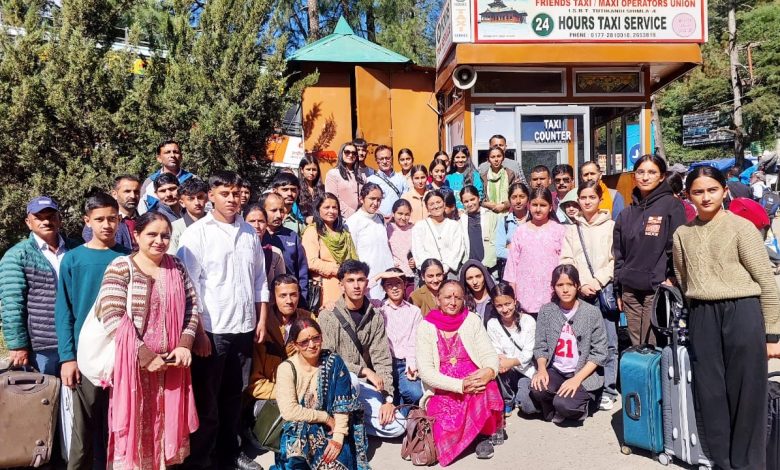 शिमला जिला के बच्चों की पहली हवाई यात्रा: “एक भारत श्रेष्ठ भारत” के तहत केरल के लिए ऐतिहासिक प्रस्थान* शिमला जिला के बच्चों की पहली हवाई यात्रा: “एक भारत श्रेष्ठ भारत” के तहत केरल के लिए ऐतिहासिक प्रस्थान*