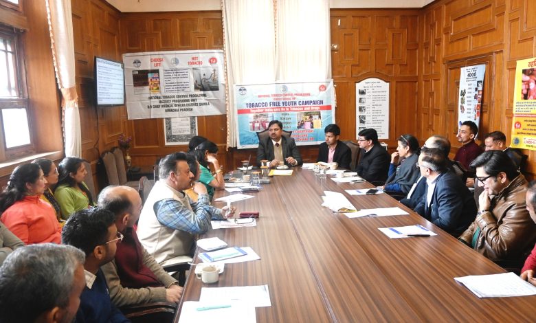 उपायुक्त शिमला ने किया तंबाकू मुक्त युवा अभियान 3.0 का शुभारम्भ उपायुक्त शिमला ने किया तंबाकू मुक्त युवा अभियान 3.0 का शुभारम्भ