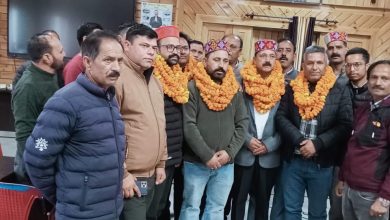 जैसी राम ठाकुर को सर्वसम्मति से दूसरी बार जिला चंबा का अध्यक्ष चुना गया तथा रमन ठाकुर को महासचिव