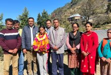 राजकीय उच्च पाठशाला कराटी की आठवीं कक्षा की छात्रा मीनाक्षी शर्मा करेंगी हिमाचल प्रदेश का प्रतिनिधित्व राजकीय उच्च पाठशाला कराटी की आठवीं कक्षा की छात्रा मीनाक्षी शर्मा करेंगी हिमाचल प्रदेश का प्रतिनिधित्व