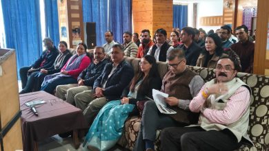 खेल-खेल में सीखने पर फोकस: सोलन में प्री-प्राइमरी शिक्षकों की विशेष प्रशिक्षण कार्यशाला शुरू खेल-खेल में सीखने पर फोकस: सोलन में प्री-प्राइमरी शिक्षकों की विशेष प्रशिक्षण कार्यशाला शुरू