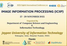 The Eighth International Conference on Image Information Processing (ICIIP–2025) isscheduled to be held from 27th to 29th November The Eighth International Conference on Image Information Processing (ICIIP–2025) isscheduled to be held from 27th to 29th November
