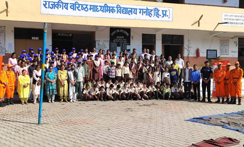 सात दिवसीय विशेष एन.एस.एस. शिविर का समापन समारोह