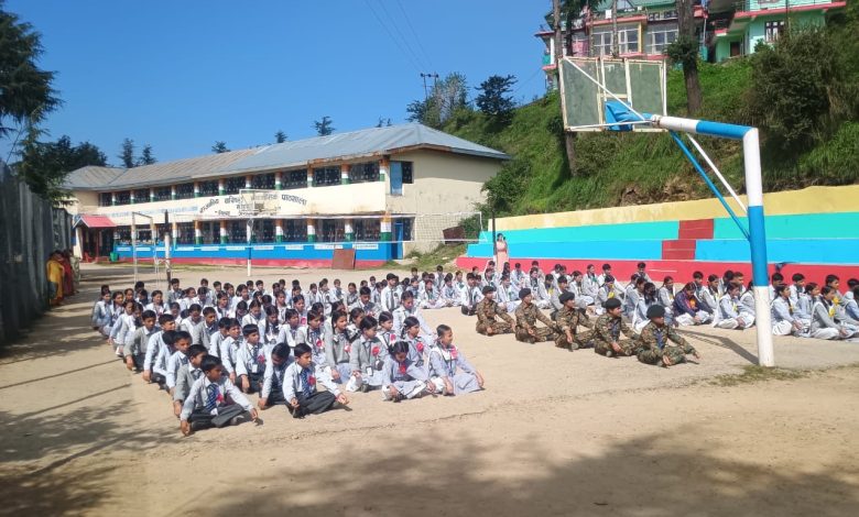 नौहरा धार विद्यालय में संविधान दिवस पर विशेष कार्यक्रम