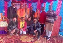 प्राचीन श्री हनुमान जी मंदिर घैणी में भव्य हिंदू सम्मेलन आयोजन प्राचीन श्री हनुमान जी मंदिर घैणी में भव्य हिंदू सम्मेलन आयोजन