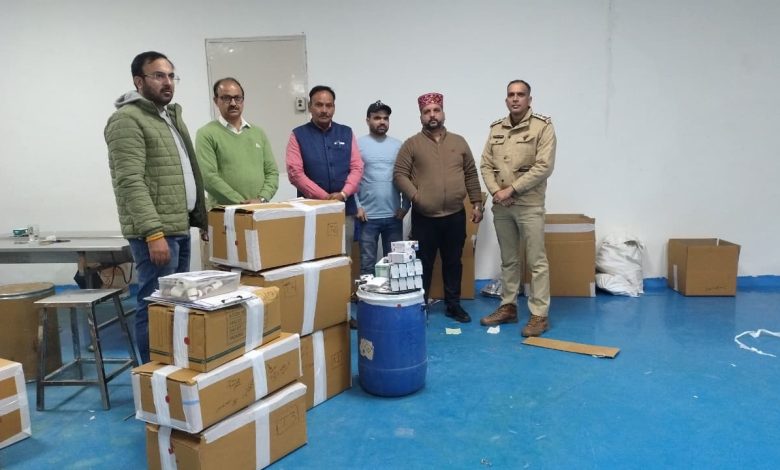 बड़ी खबर: एंटी चिट्टा पर 20 दवा निर्माण इकाइयों पर  छापेमारी